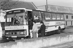 Ambassador Travel 897 (A897 KCL) in Mildenhall - 19 Mar 1985 (11-18A)