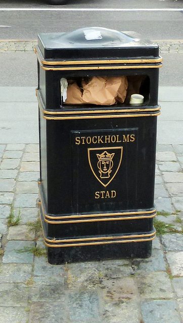 Müll in Stockholm