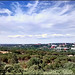 Casa de Campo and North-western Madrid from the teleferico.