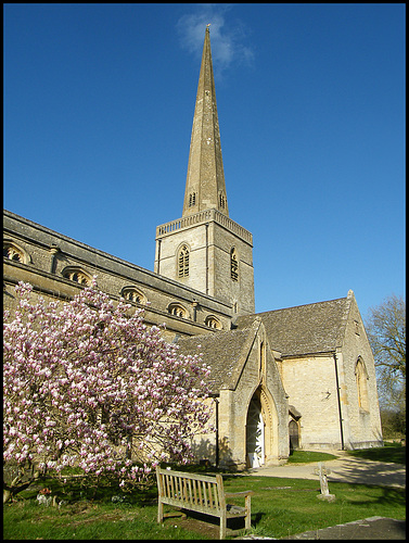 St Mary's Church in spring