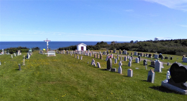 Sea cemetery / Mer et cimetière