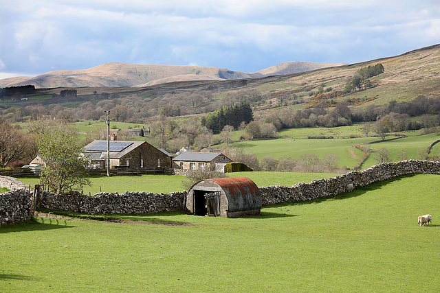 Corrugated iron in the Dales