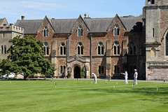 Croquet at Bishops Palace