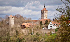 Rothenburg ob der Tauber Bavaria Germany 13th April 2023