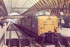 55011 at Kings Cross - 17 June 1981