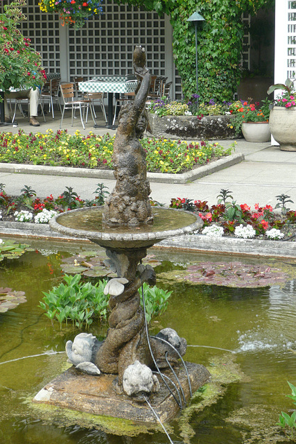 Sculpture In The Italian Garden