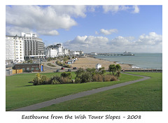 Eastbourne from Wish Tower 19 3 2008