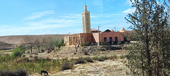 minaret d'un village du désert