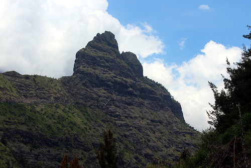 Peak in Cirque de Cilaos