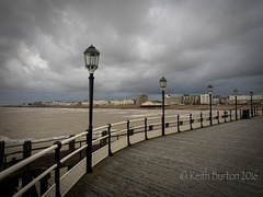 A deserted Worthing Pier