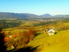 View of my Kneževo from my Borak