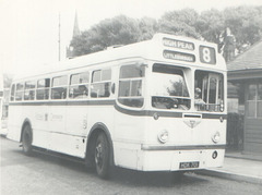 Rochdale Corporation 1 (HDK 701) at Littleborough - Nov 1966