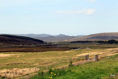 A view to the North West from the A9