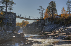 Bridge across river Vinddøla.