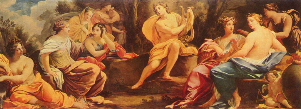 Le Parnasse ou Apollon et les Muses