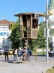 Verkehrsregelung in Sofia ;-)