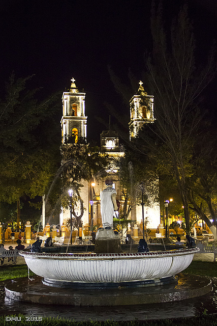 Die Kathedrale San Gervasio in Valladolid, Mexico