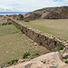 Bolivia, Titicaca Lake, The Wall of an Ancient Fortress of the Incas on the Island of the Sun