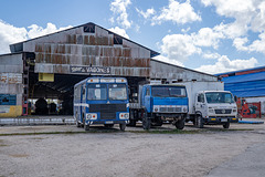 Sagua la Grande - railway wagon workshop