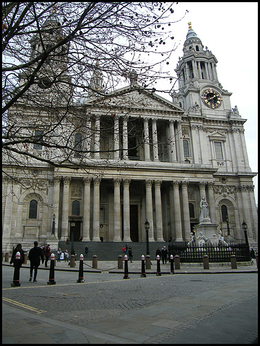 St Paul's Cathedral west portico