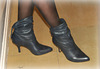 Dame Annick / Short high-heeled boots - Bottillon à talons hauts