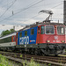 421 394-8 beim Rangieren von Eurocitywagen am Bahnhof Lindau
