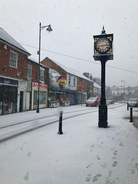 Beast from the East hits Stafford
