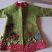 felted coat for a 2-year-old girl