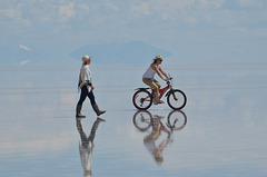 Bolivia, Salar de Uyuni, On Foot and by Bicycle