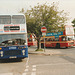 Cambus and Eastern Counties Bristol VRs in Mildenhall  - 22 May 1993