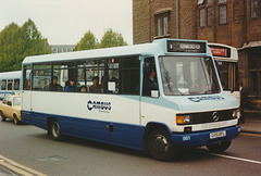 Cambus 951 (G951 RFL) in Cambridge - 6 April 1990