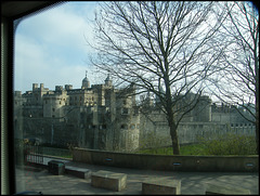 past the Tower of London