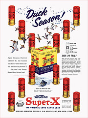 Western Super-X Bullet Ad, 1953