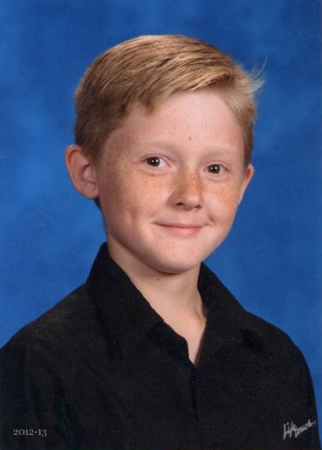 Garrett, 5th grade, 10 yrs. old, 2012