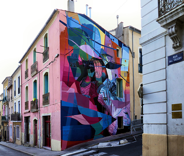 Street art - K Live 2018 à Sète