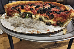 Deep Dish Pizza – Giordano's Restaurant, Chicago, Illinois, United States