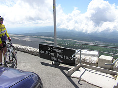 Passhöhe Mont St. Ventoux