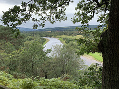 Looking up the Spey valley from Ordiequish