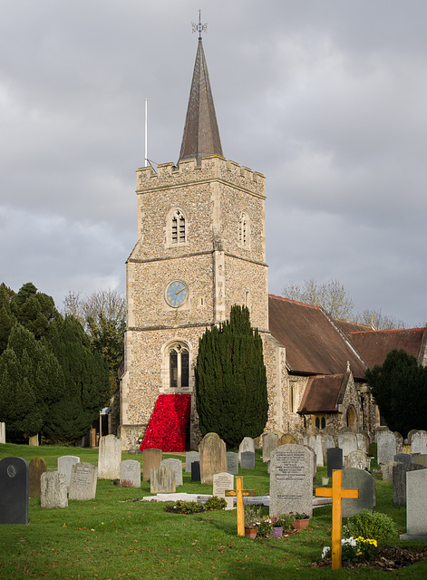 Nov 15: Hertingfordbury church