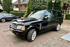 2008 Range Rover with ﬂat tyre