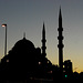 Am frühen Abend vor der Yeni Camii