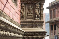 Bois sculptés de Bhaktapur (Népal)