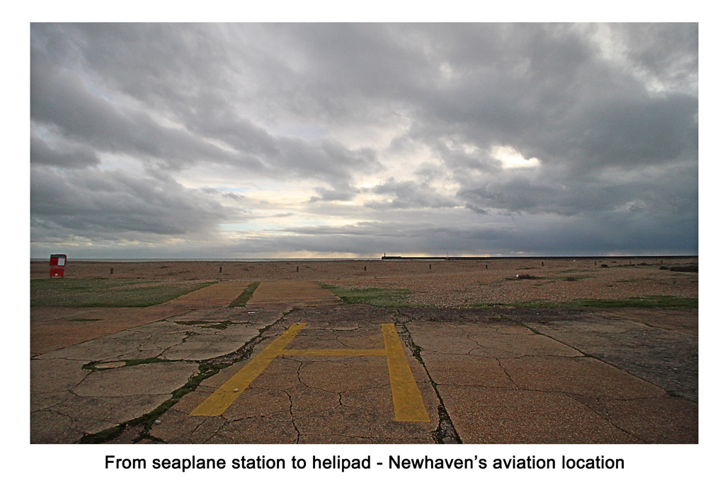Seaplane station to helipad - Newhaven - 13.1.2016