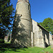 bartlow church, cambs , c12 round tower with c13 top