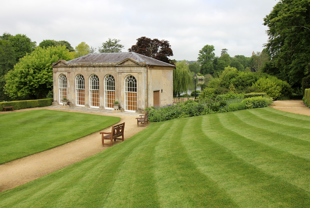 Sherborne orangery and lawns