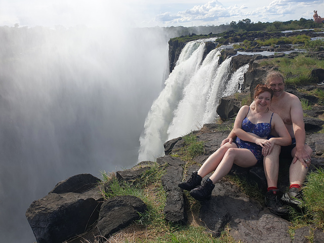 Atop Victoria Falls, Zambia