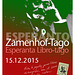 Afiŝo omaĝe al Zamenhof-Tago kaj Tago de esperanto-Libro 2015