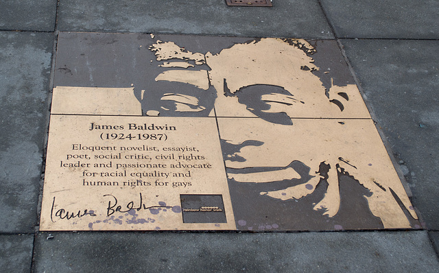 SF Castro James Baldwin plaque (1225)