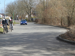 Abschnitt der Osdorfer Straße innerhalb des Straßenzuges Hannemannstr. - Zehnrutenweg in Teltow
