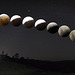 Moon Rise to Total Eclipse